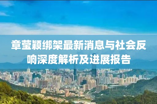 章瑩穎綁架最新消息與社會(huì)反響深度解析及進(jìn)展報(bào)告