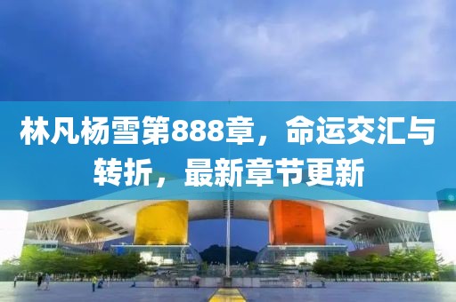 林凡楊雪第888章，命運交匯與轉(zhuǎn)折，最新章節(jié)更新