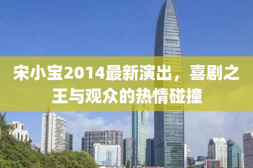 宋小寶2014最新演出，喜劇之王與觀眾的熱情碰撞