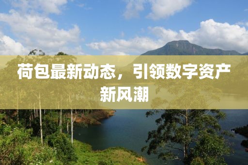 荷包最新動(dòng)態(tài)，引領(lǐng)數(shù)字資產(chǎn)新風(fēng)潮