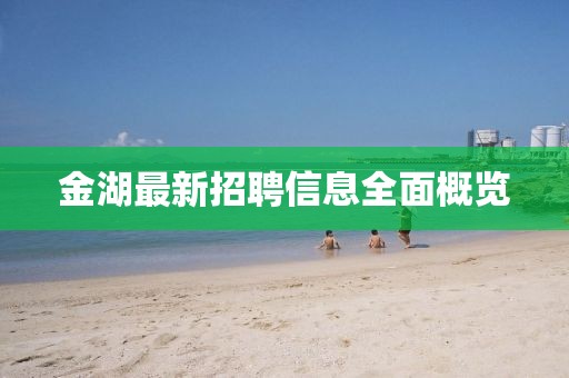 金湖最新招聘信息全面概覽