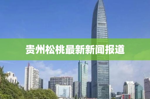 貴州松桃最新新聞報道