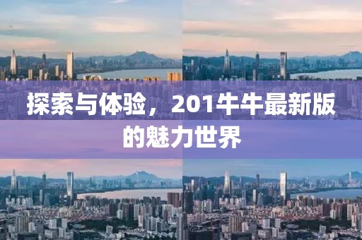 探索與體驗(yàn)，201牛牛最新版的魅力世界