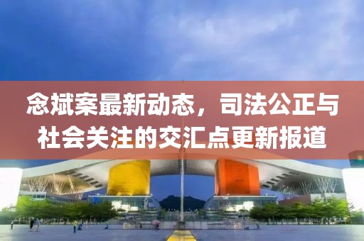 念斌案最新動態(tài)，司法公正與社會關(guān)注的交匯點更新報道