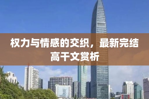 權(quán)力與情感的交織，最新完結(jié)高干文賞析