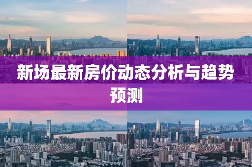 新場最新房價動態(tài)分析與趨勢預(yù)測