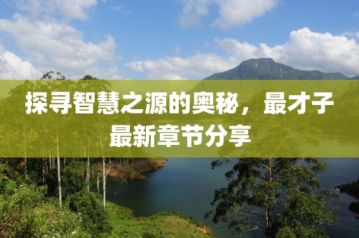 探尋智慧之源的奧秘，最才子最新章節(jié)分享