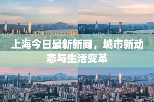 上海今日最新新聞，城市新動(dòng)態(tài)與生活變革