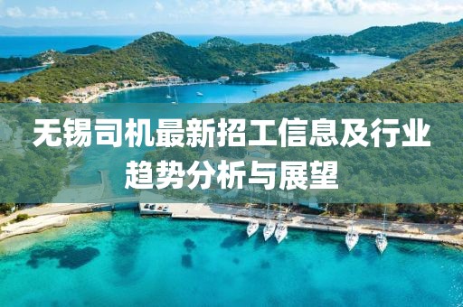 無錫司機(jī)最新招工信息及行業(yè)趨勢(shì)分析與展望