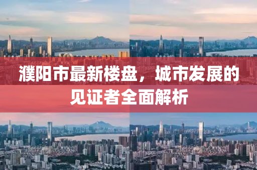濮陽市最新樓盤，城市發(fā)展的見證者全面解析