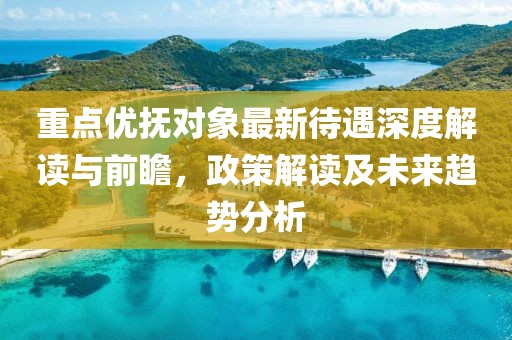 重點(diǎn)優(yōu)撫對(duì)象最新待遇深度解讀與前瞻，政策解讀及未來(lái)趨勢(shì)分析