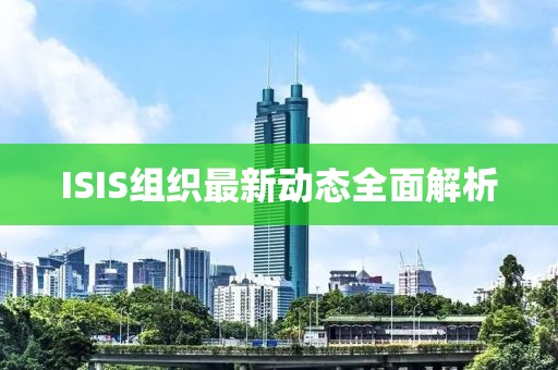 ISIS組織最新動(dòng)態(tài)全面解析