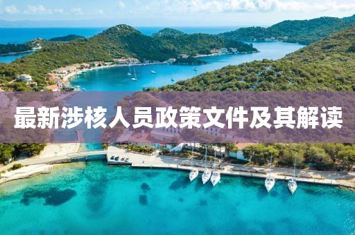 最新涉核人員政策文件及其解讀