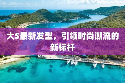 大S最新發(fā)型，引領(lǐng)時(shí)尚潮流的新標(biāo)桿