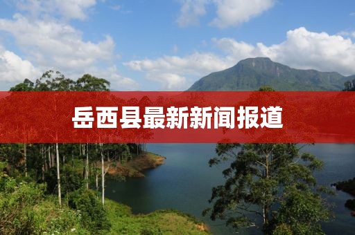 岳西縣最新新聞報道
