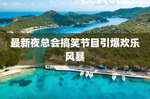 最新夜總會(huì)搞笑節(jié)目引爆歡樂風(fēng)暴