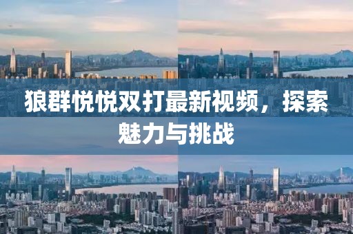 狼群悅悅雙打最新視頻，探索魅力與挑戰(zhàn)