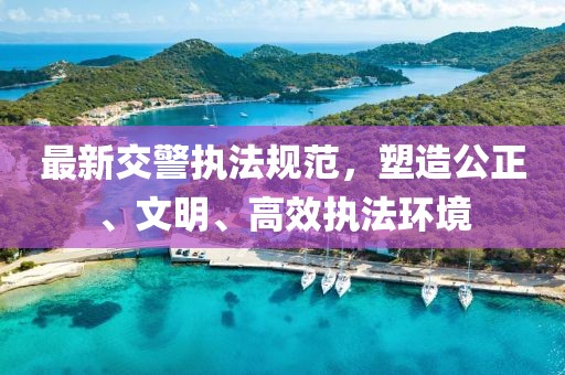 最新交警執(zhí)法規(guī)范，塑造公正、文明、高效執(zhí)法環(huán)境