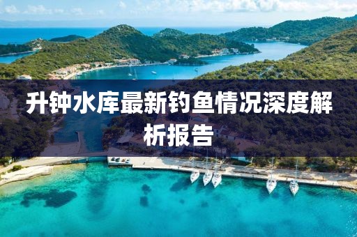 升鐘水庫最新釣魚情況深度解析報(bào)告