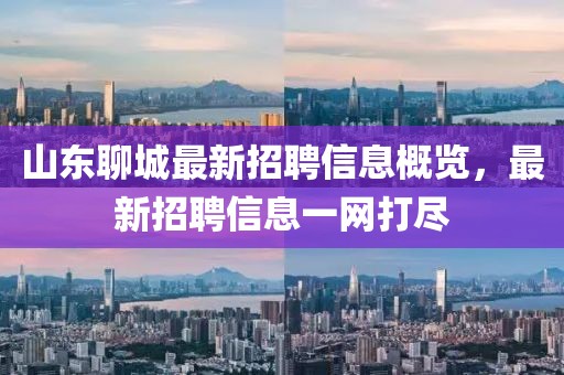 山東聊城最新招聘信息概覽，最新招聘信息一網打盡
