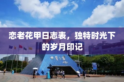 戀老花甲日志表，獨特時光下的歲月印記