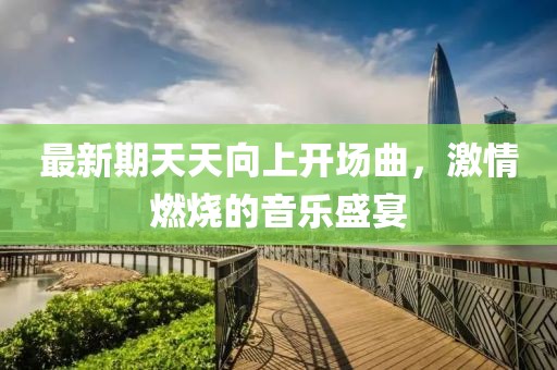最新期天天向上開(kāi)場(chǎng)曲，激情燃燒的音樂(lè)盛宴