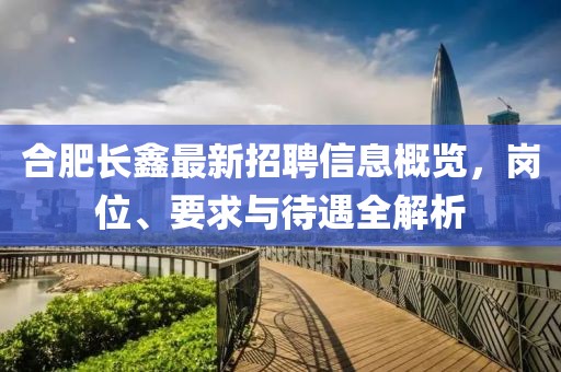 合肥長鑫最新招聘信息概覽，崗位、要求與待遇全解析