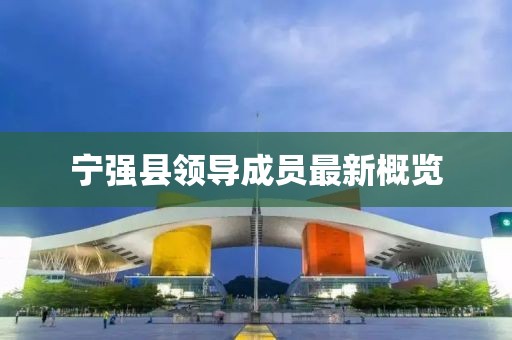 寧強縣領導成員最新概覽