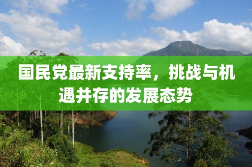 國民黨最新支持率，挑戰(zhàn)與機(jī)遇并存的發(fā)展態(tài)勢(shì)