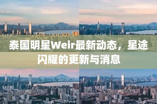 泰國明星Weir最新動態(tài)，星途閃耀的更新與消息