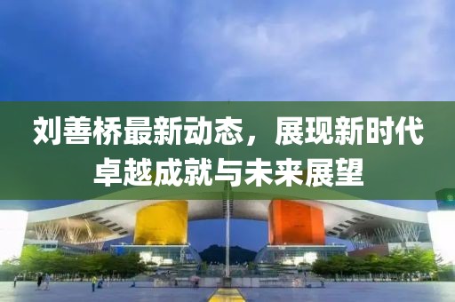 劉善橋最新動態(tài)，展現(xiàn)新時代卓越成就與未來展望