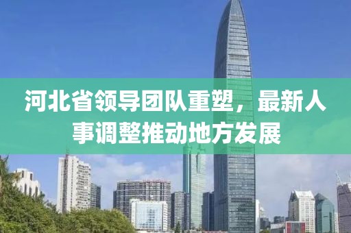河北省領(lǐng)導(dǎo)團(tuán)隊(duì)重塑，最新人事調(diào)整推動(dòng)地方發(fā)展