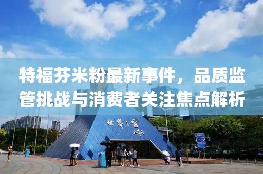 特福芬米粉最新事件，品質(zhì)監(jiān)管挑戰(zhàn)與消費(fèi)者關(guān)注焦點(diǎn)解析