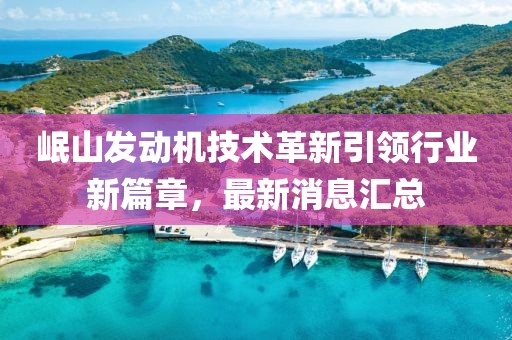 岷山發(fā)動機技術革新引領行業(yè)新篇章，最新消息匯總