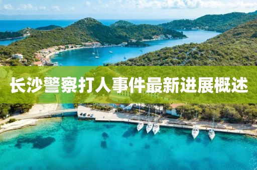 長沙警察打人事件最新進(jìn)展概述