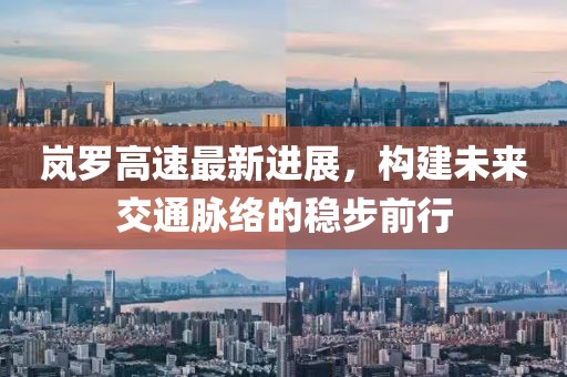 嵐羅高速最新進展，構(gòu)建未來交通脈絡(luò)的穩(wěn)步前行