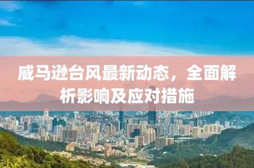 威馬遜臺(tái)風(fēng)最新動(dòng)態(tài)，全面解析影響及應(yīng)對(duì)措施