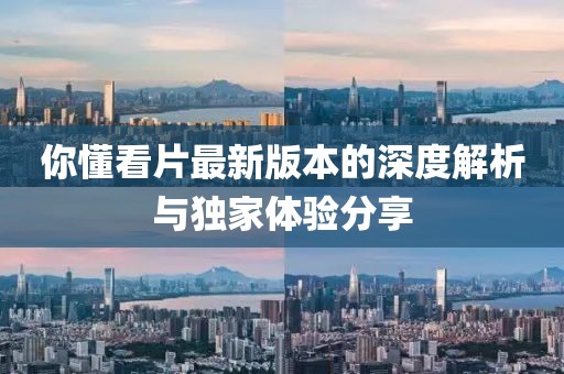 你懂看片最新版本的深度解析與獨(dú)家體驗(yàn)分享