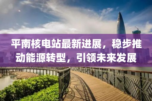 平南核電站最新進展，穩(wěn)步推動能源轉(zhuǎn)型，引領(lǐng)未來發(fā)展
