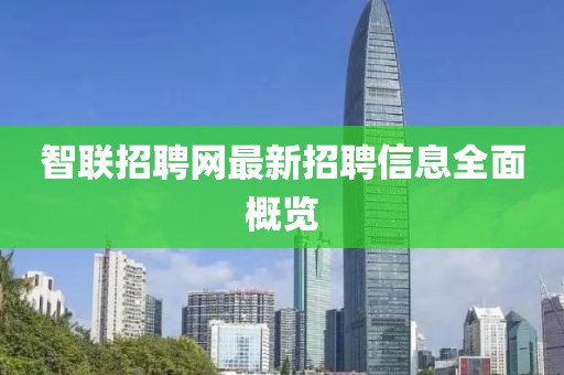 智聯(lián)招聘網(wǎng)最新招聘信息全面概覽