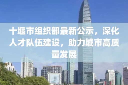 十堰市組織部最新公示，深化人才隊伍建設(shè)，助力城市高質(zhì)量發(fā)展