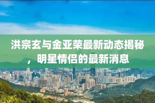 洪宗玄與金亞榮最新動(dòng)態(tài)揭秘，明星情侶的最新消息