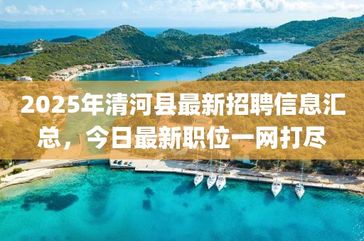 2025年清河縣最新招聘信息匯總，今日最新職位一網(wǎng)打盡
