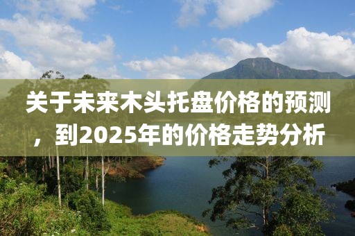 關(guān)于未來木頭托盤價(jià)格的預(yù)測，到2025年的價(jià)格走勢分析