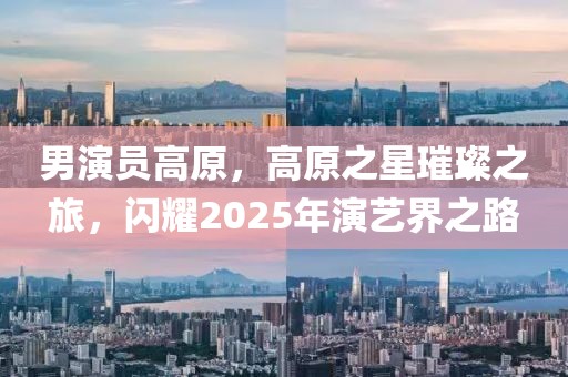 男演員高原，高原之星璀璨之旅，閃耀2025年演藝界之路