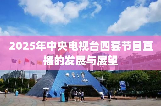 2025年中央電視臺(tái)四套節(jié)目直播的發(fā)展與展望