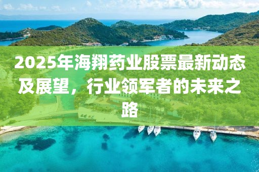 2025年海翔藥業(yè)股票最新動(dòng)態(tài)及展望，行業(yè)領(lǐng)軍者的未來(lái)之路