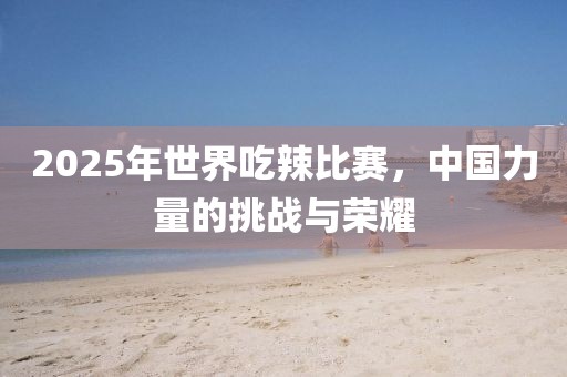 2025年世界吃辣比賽，中國力量的挑戰(zhàn)與榮耀