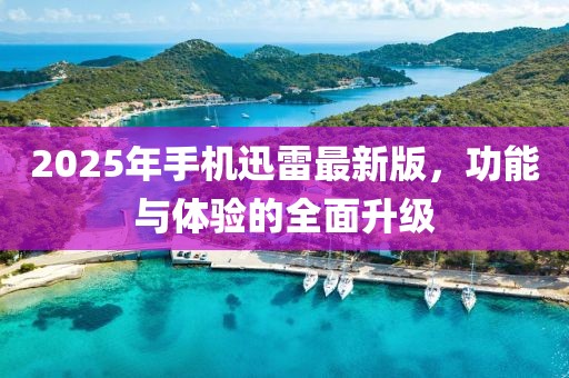 2025年手機迅雷最新版，功能與體驗的全面升級