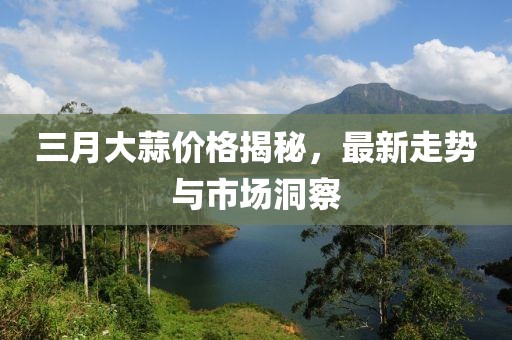 三月大蒜價格揭秘，最新走勢與市場洞察